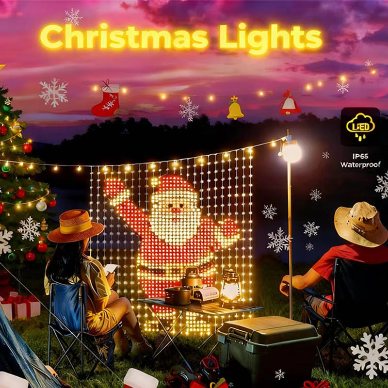 Color Changing Smart Curtain Lights