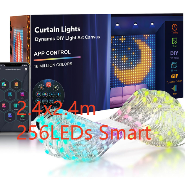 Color Changing Smart Curtain Lights