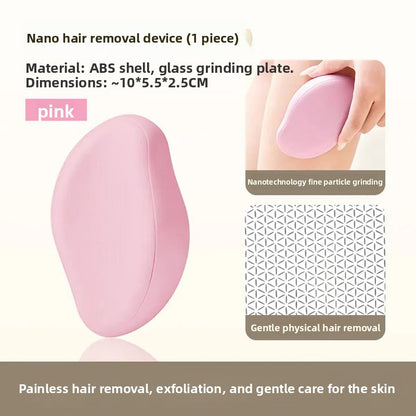 Nanoglass Hair Removal Device