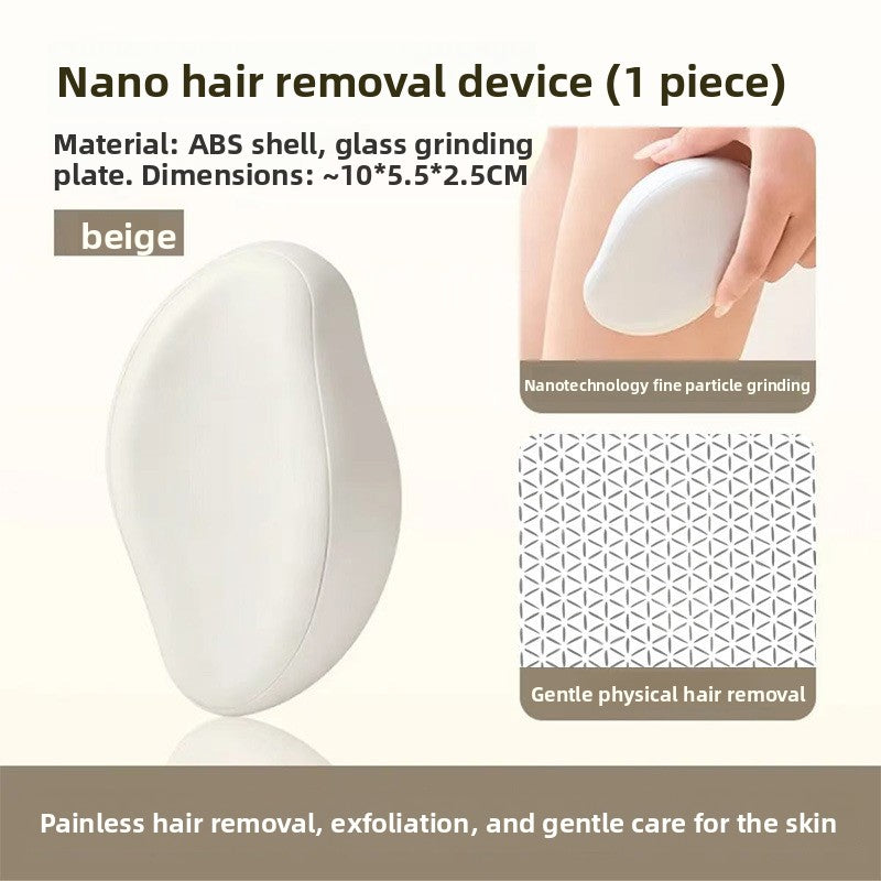 Nanoglass Hair Removal Device