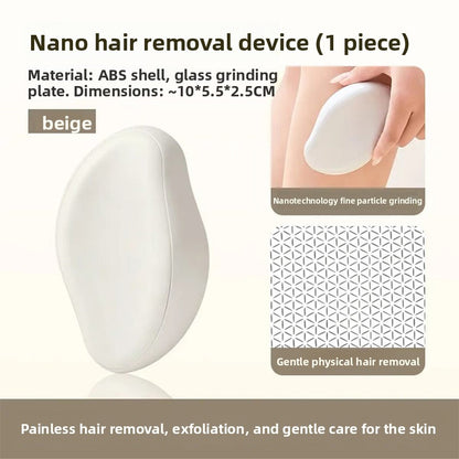 Nanoglass Hair Removal Device